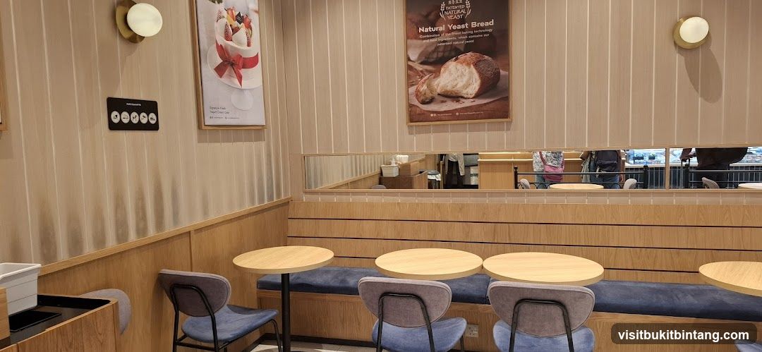 Bakery Interior with Seating