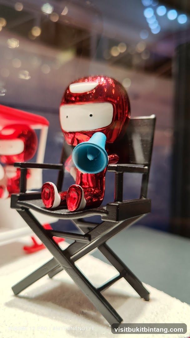 Toy Figure with Megaphone