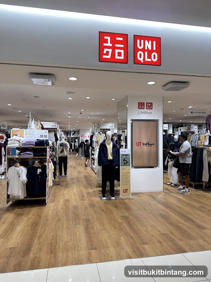 Uniqlo Store Interior