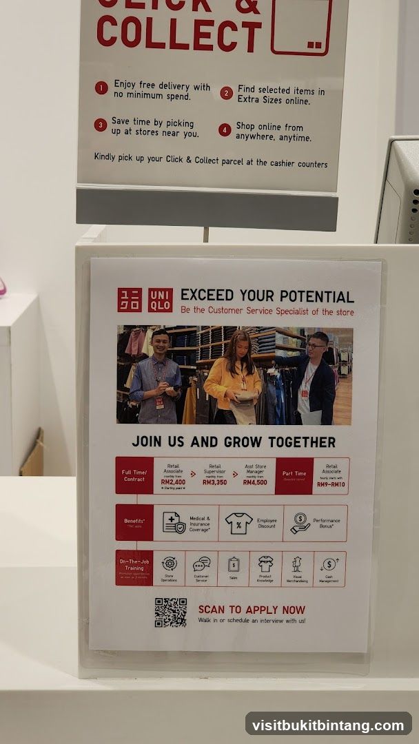 UNIQLO Recruitment Poster