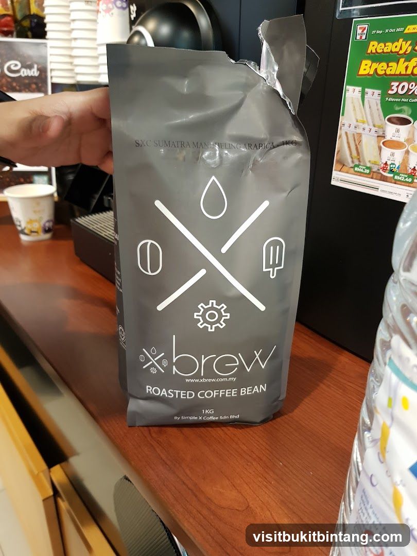 Bag of Roasted Coffee Beans