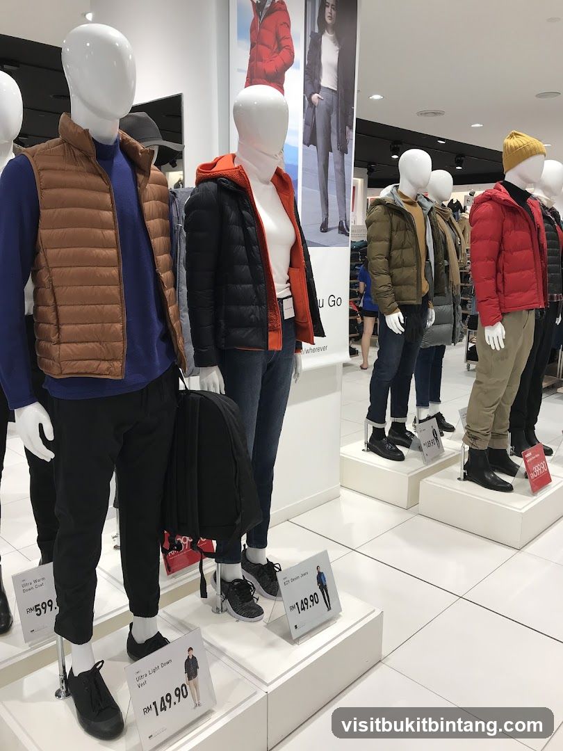 Mannequins in a clothing store