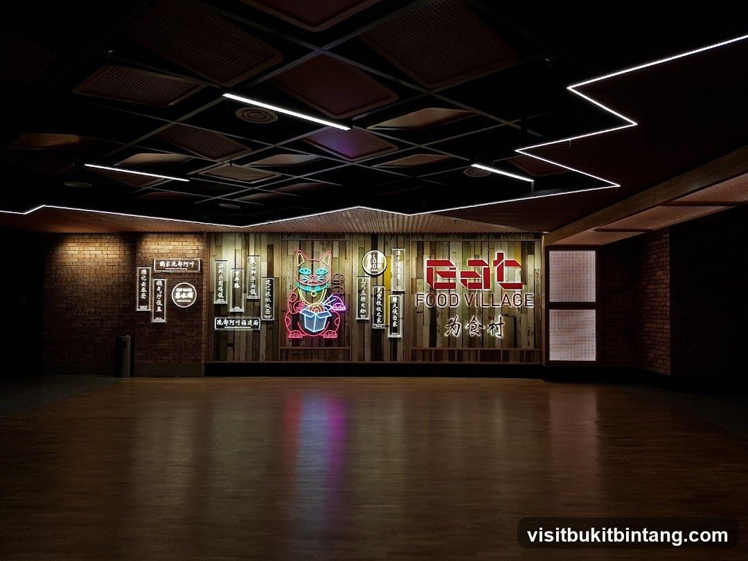 Food Village Interior