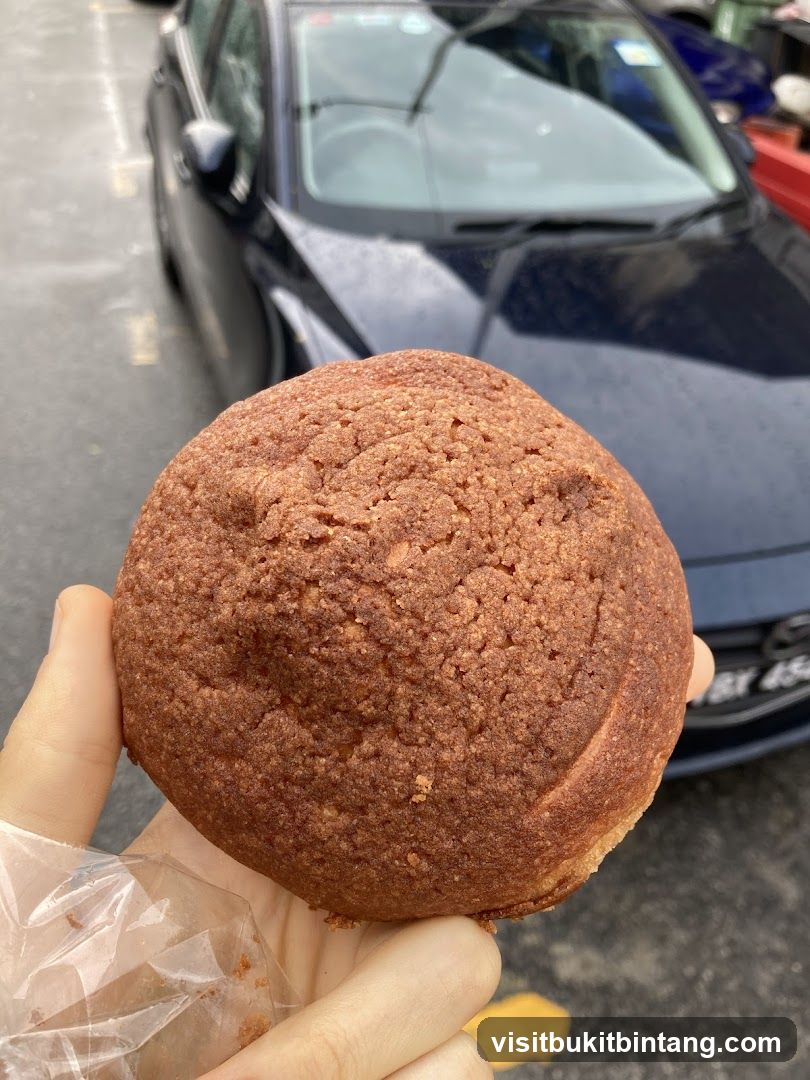 Close-up of a baked good