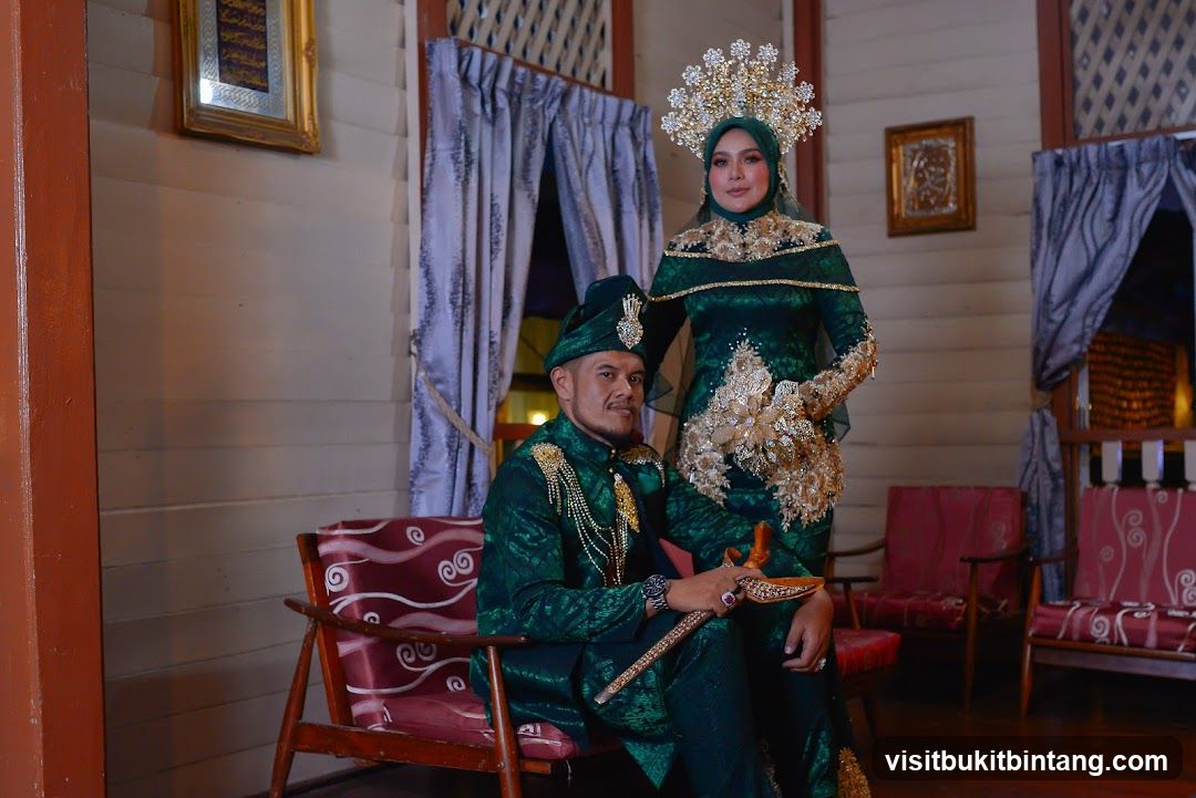 Couple in Traditional Attire