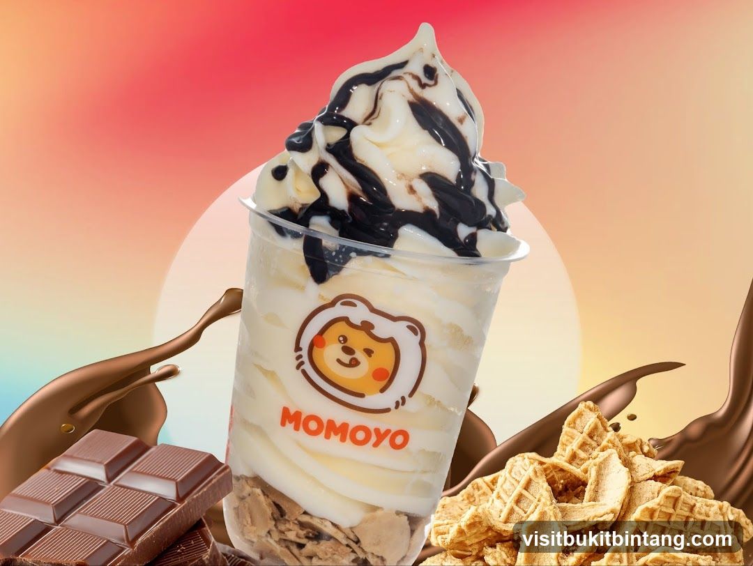 Dessert Drink with Chocolate and Waffles