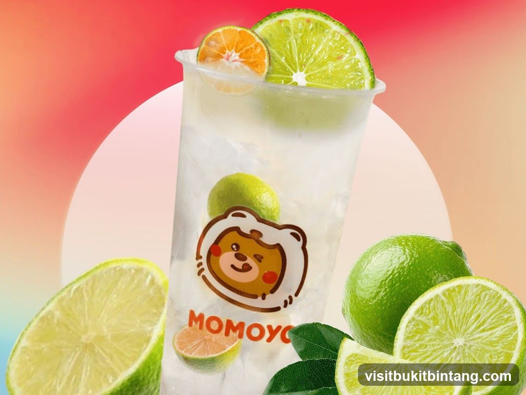 Lime Drink with Brand Logo
