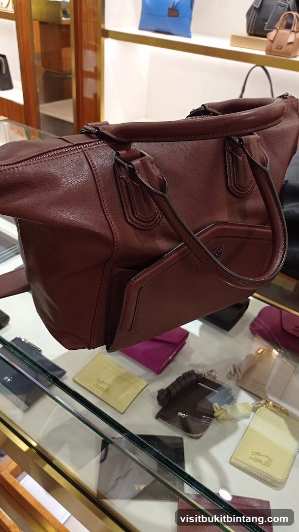 Leather Handbag and Wallets Display