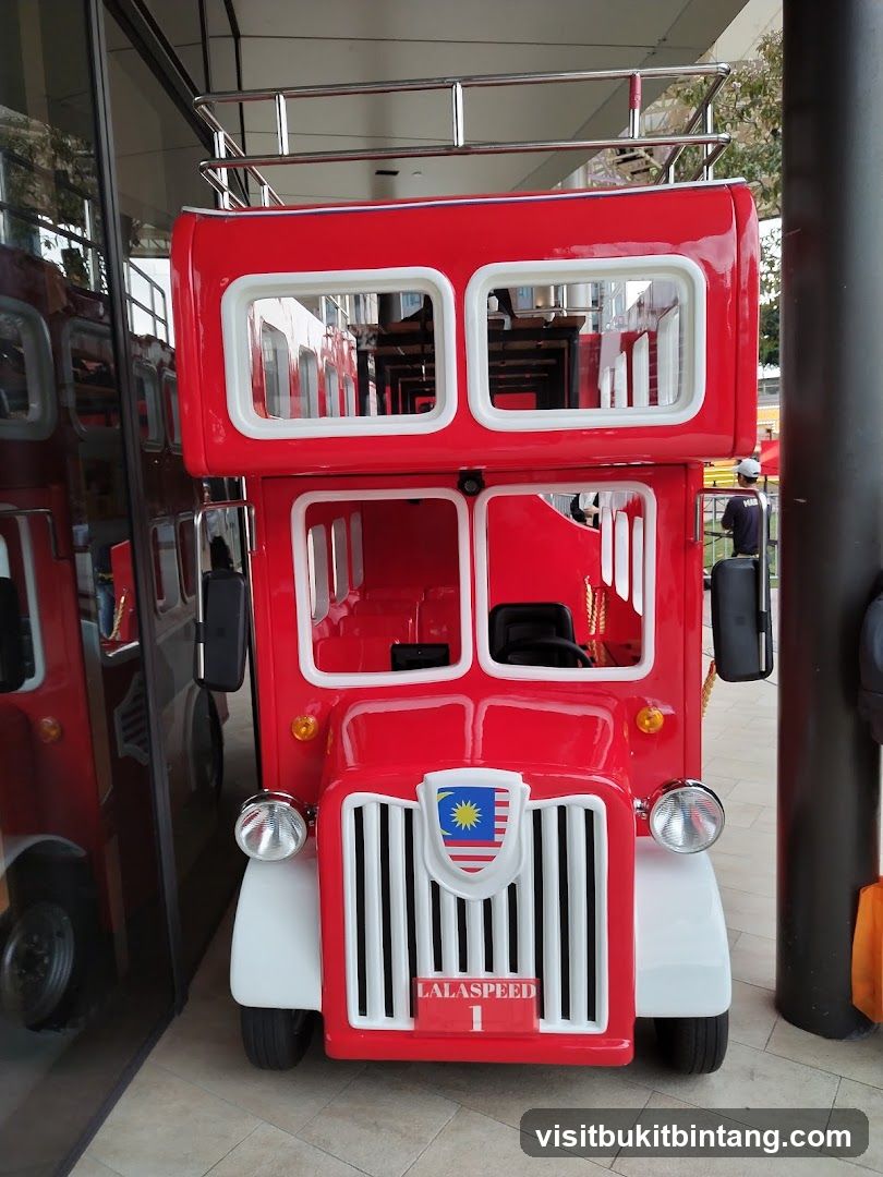 Red Double-Decker Bus Replica