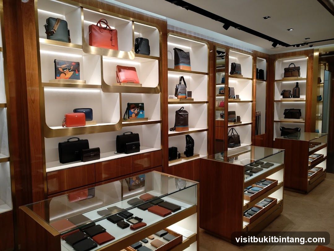 Leather Goods Store Interior