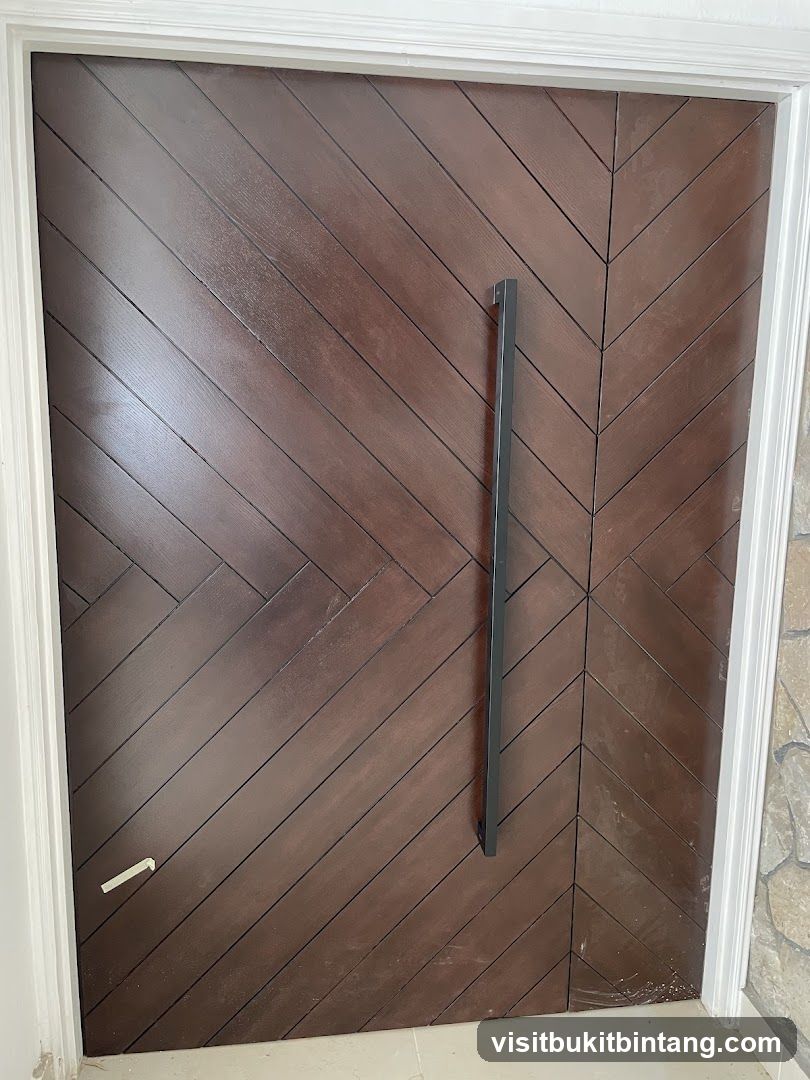 Modern Wooden Door