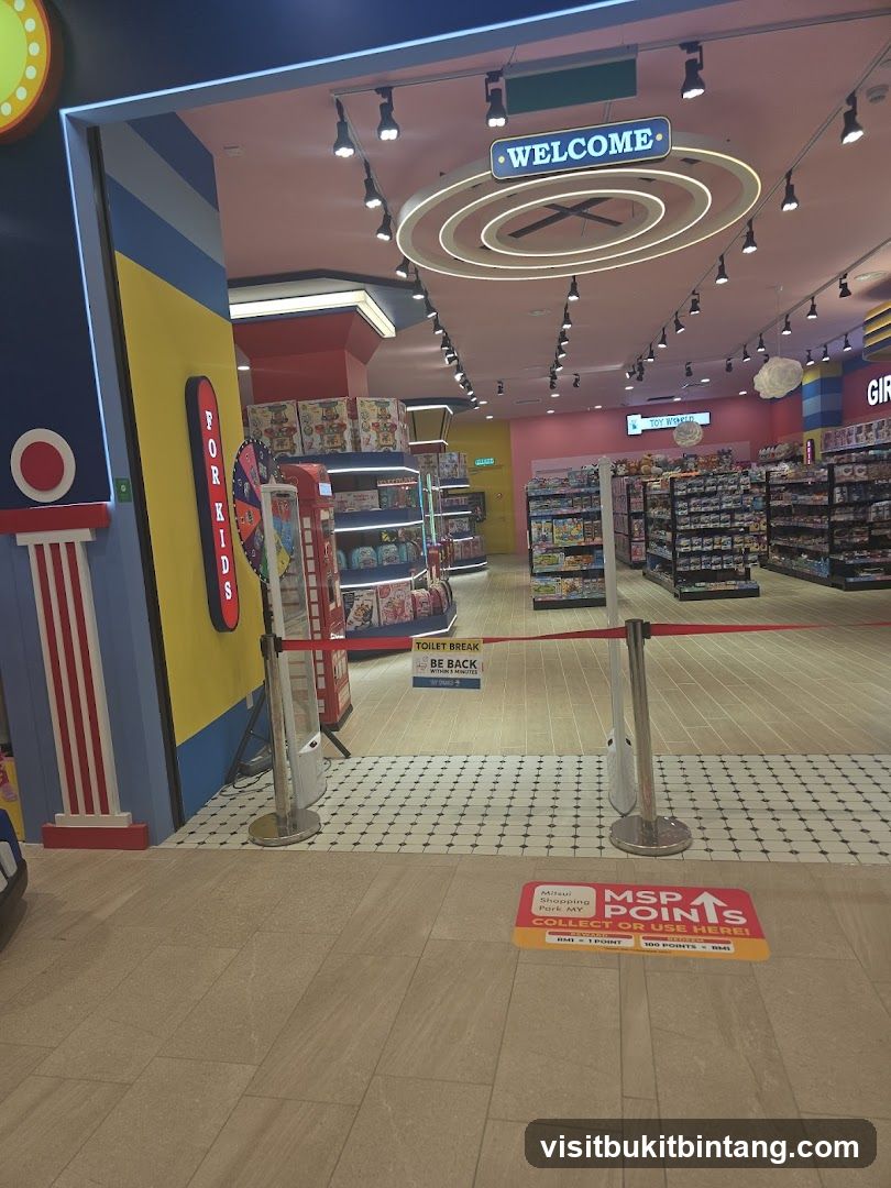 Toy Store Entrance
