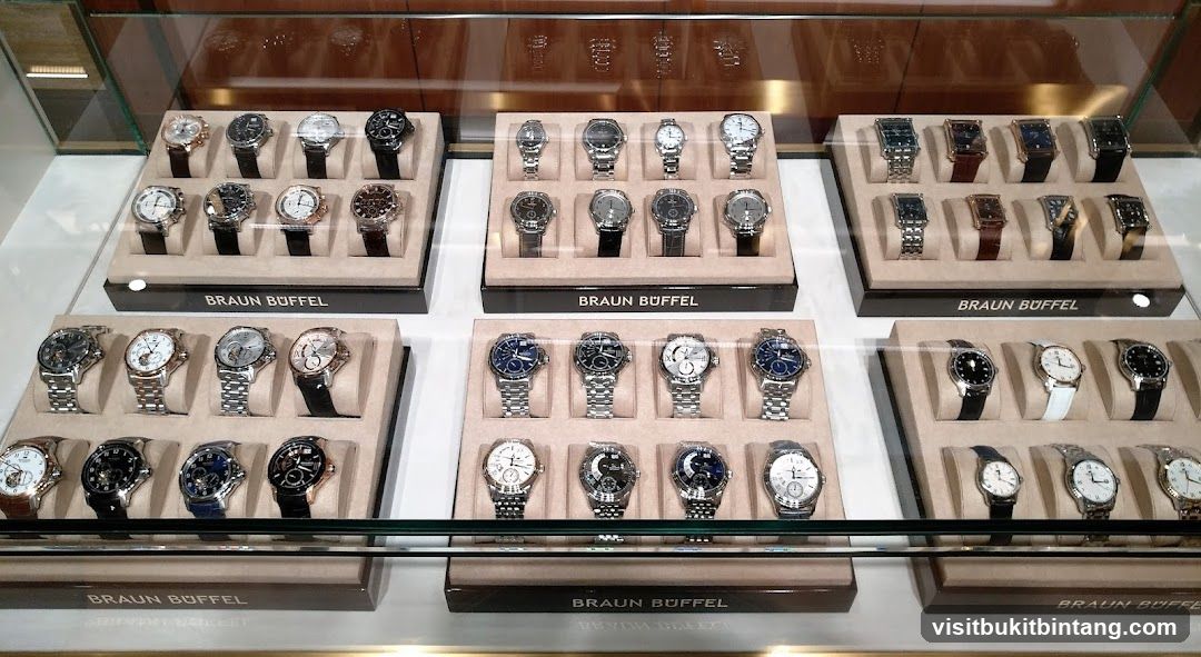 Braun Buffel Watches Display