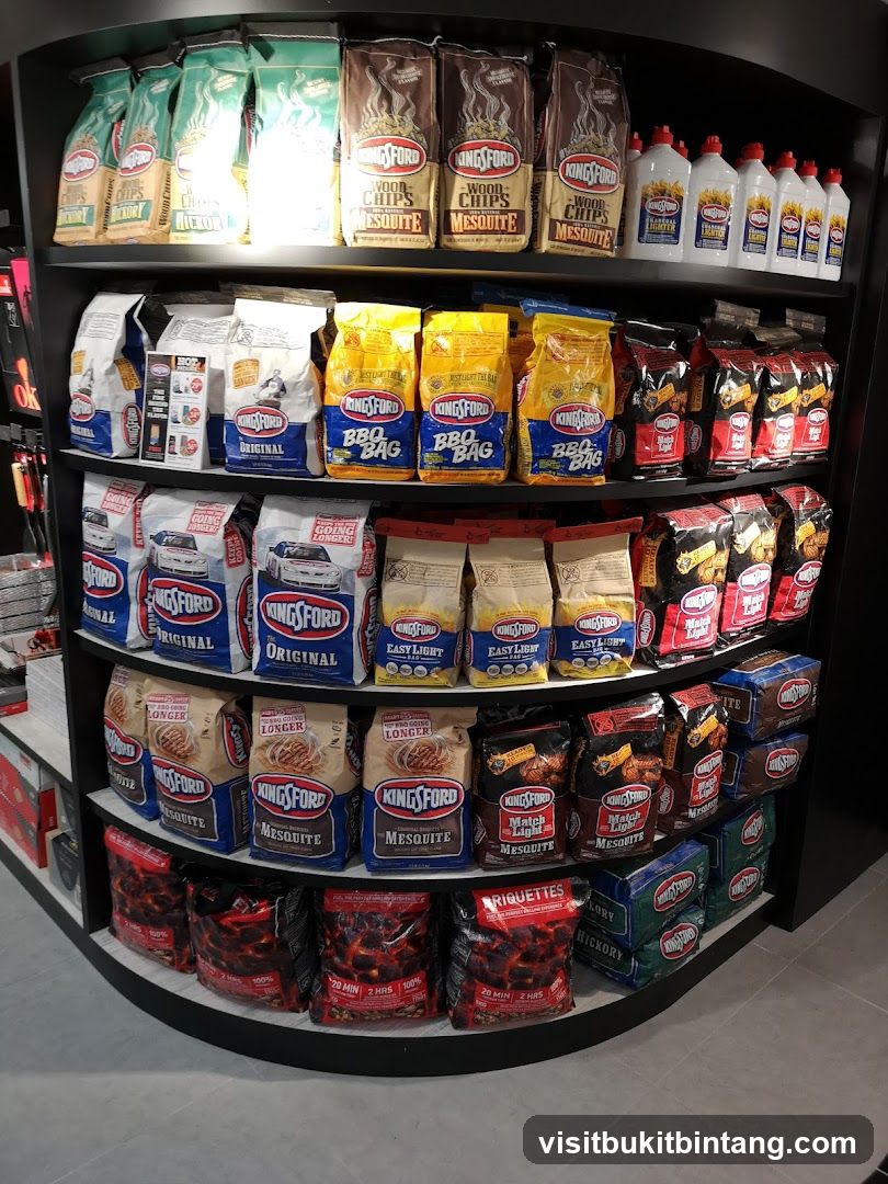 Charcoal and grilling supplies
