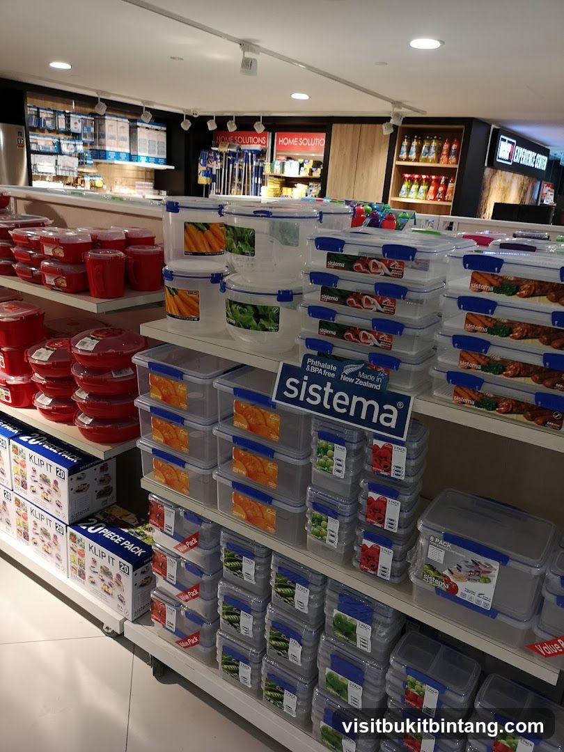 Storage Containers Display
