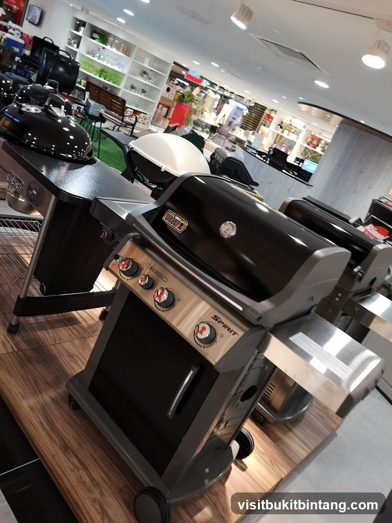 Weber Spirit Grill Display