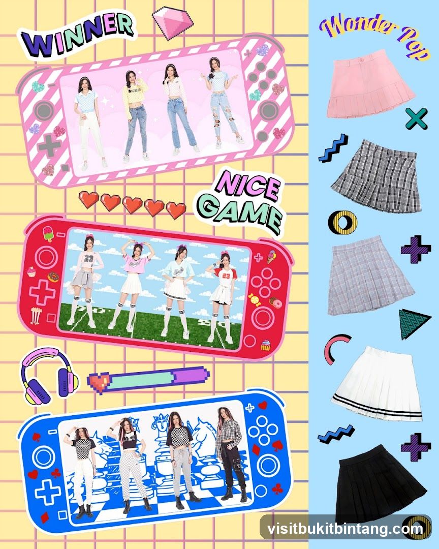 Fashion Game Collage