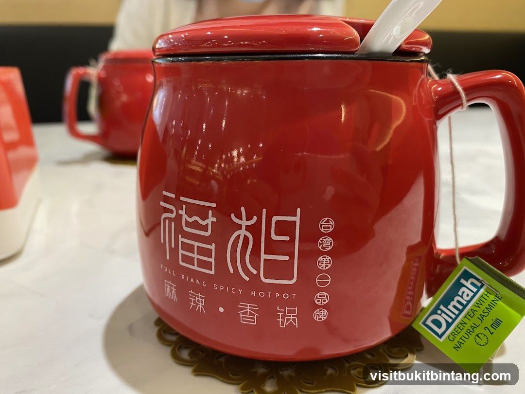 Red Mug with Tea Bag