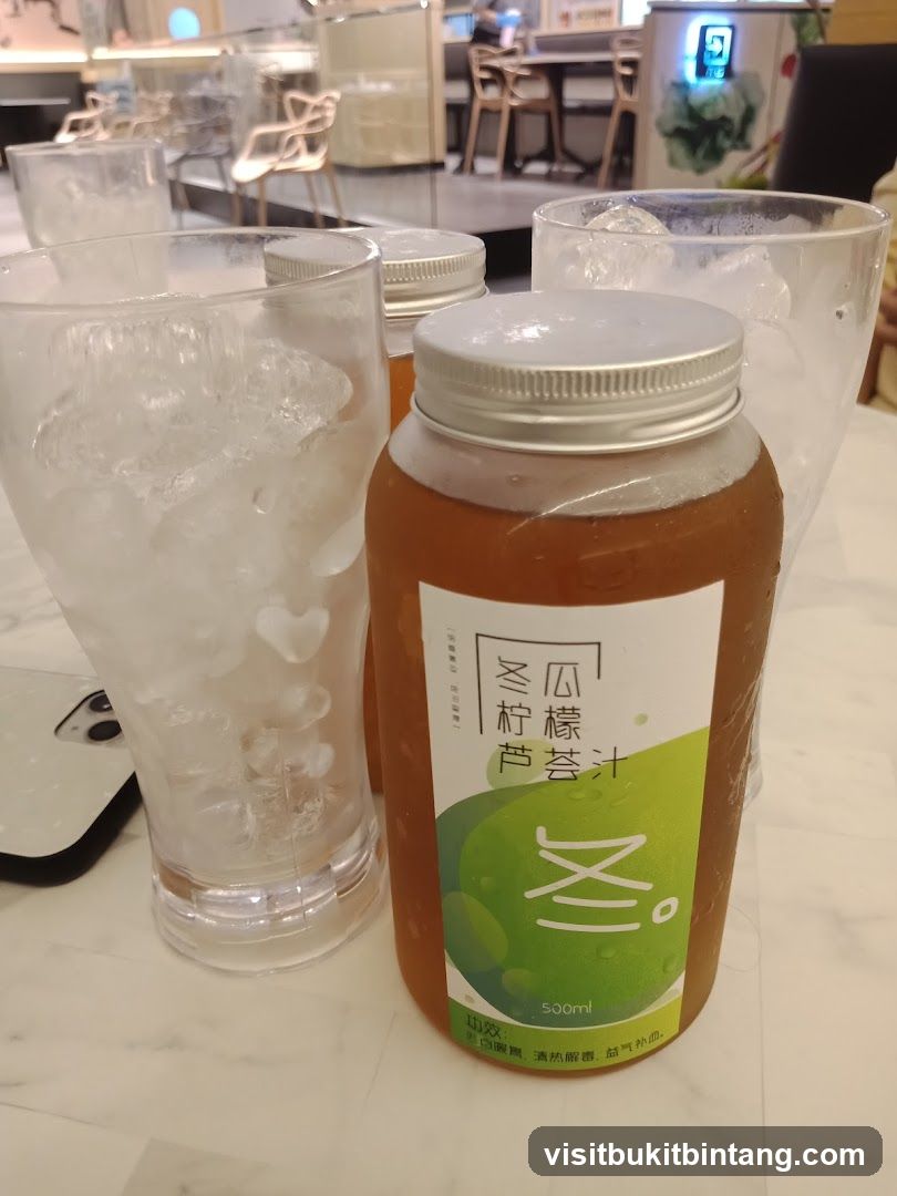 Bottled Drink with Ice