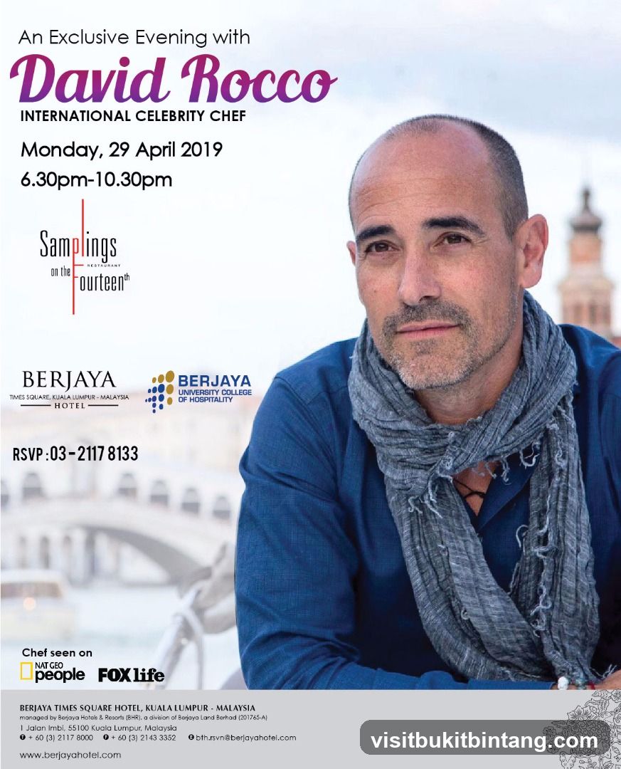 An Exclusive Evening with David Rocco