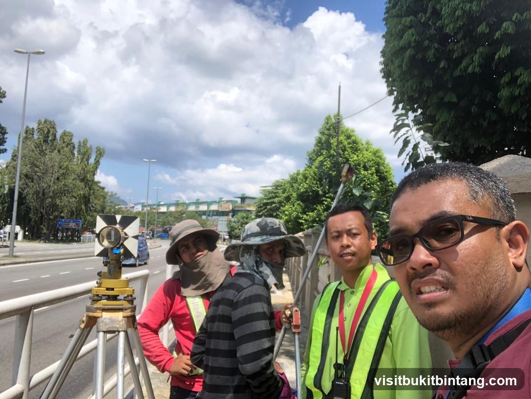 Surveyors posing for a selfie