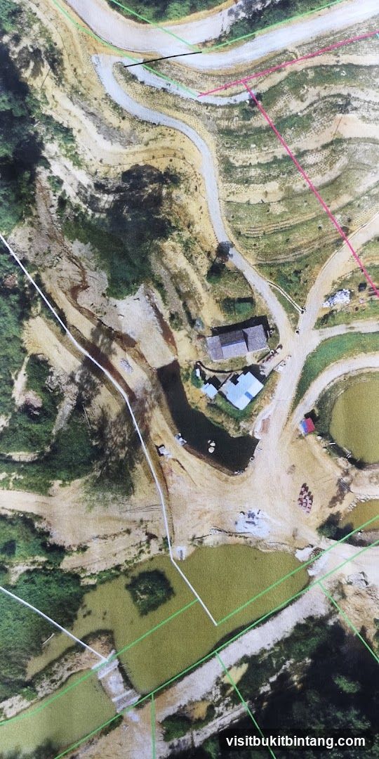 Aerial View of Construction Site