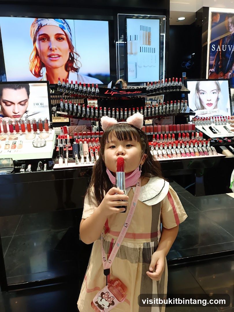 Young Girl with Lipstick