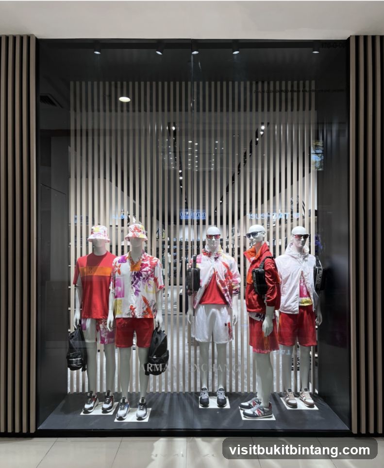 Mannequins in a store window display