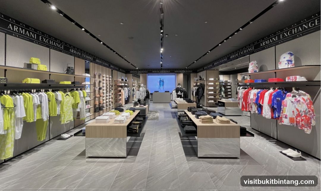 Armani Exchange Store Interior