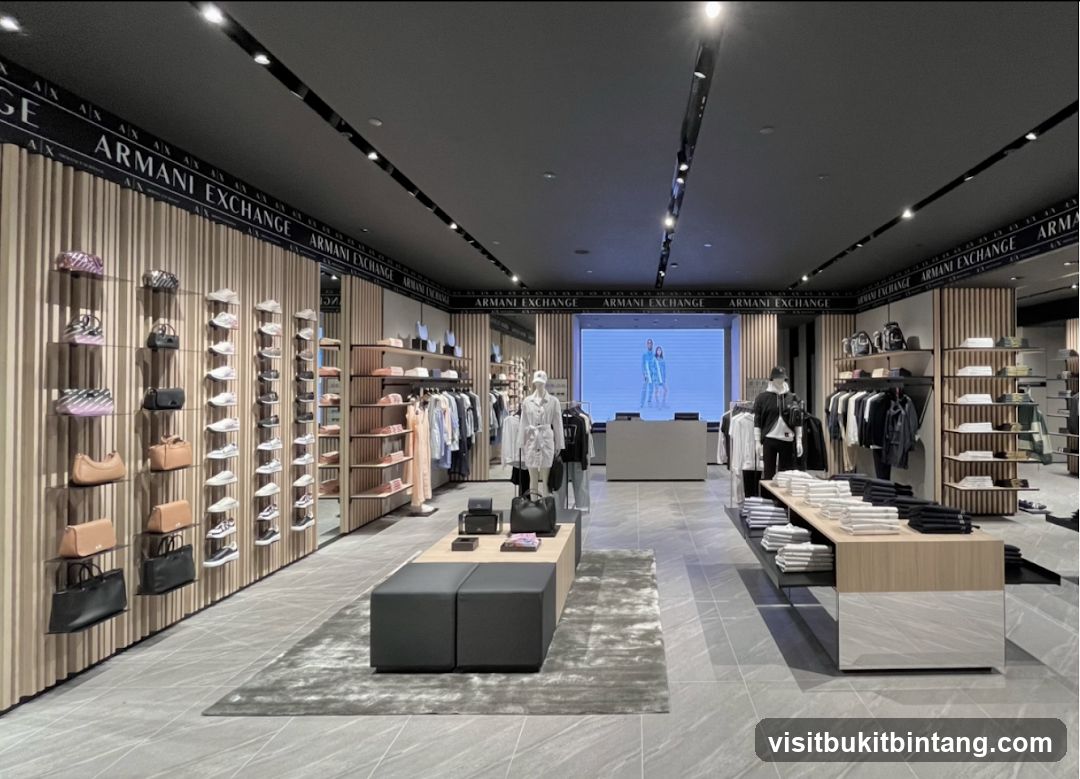 Armani Exchange Store Interior