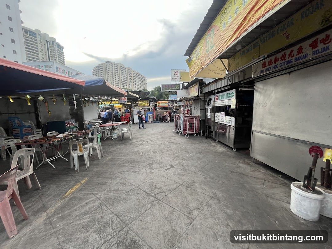 Outdoor Food Stalls