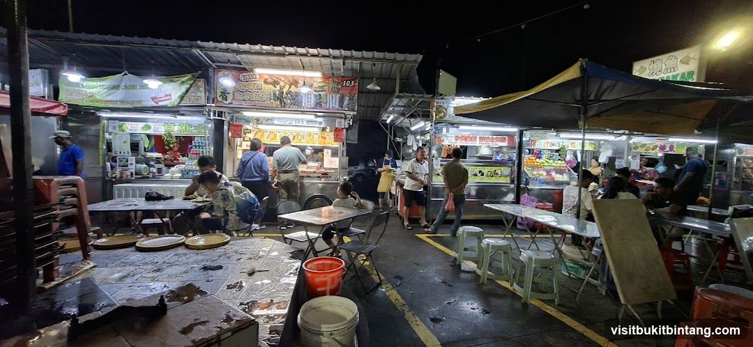 Night Market Food Stalls