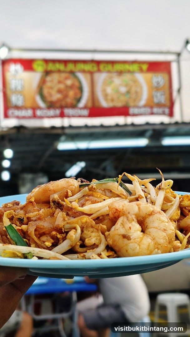 Char Kway Teow with Prawns