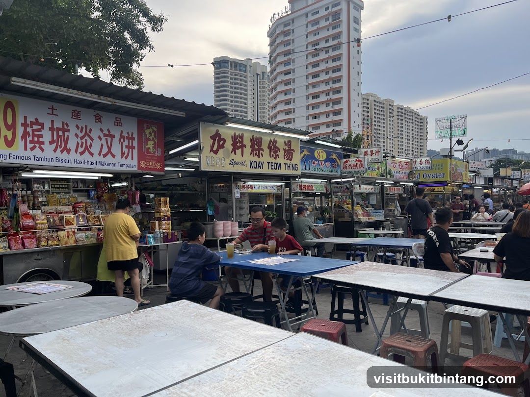 Outdoor Food Stalls