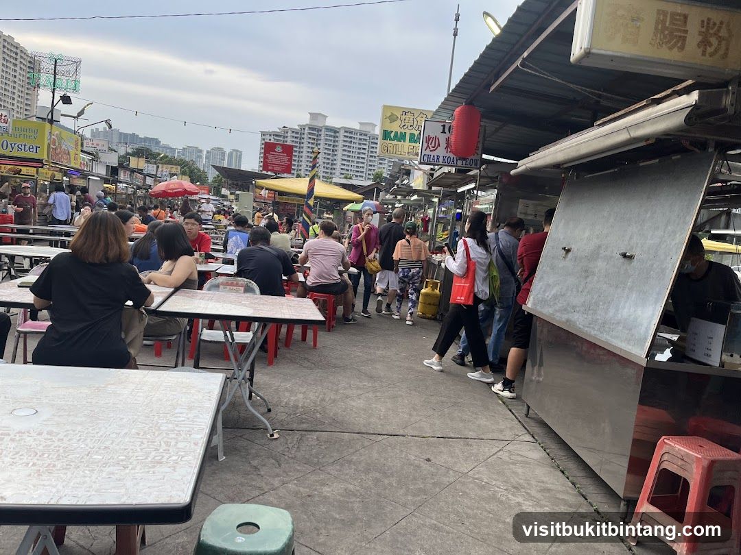 Outdoor Food Stalls