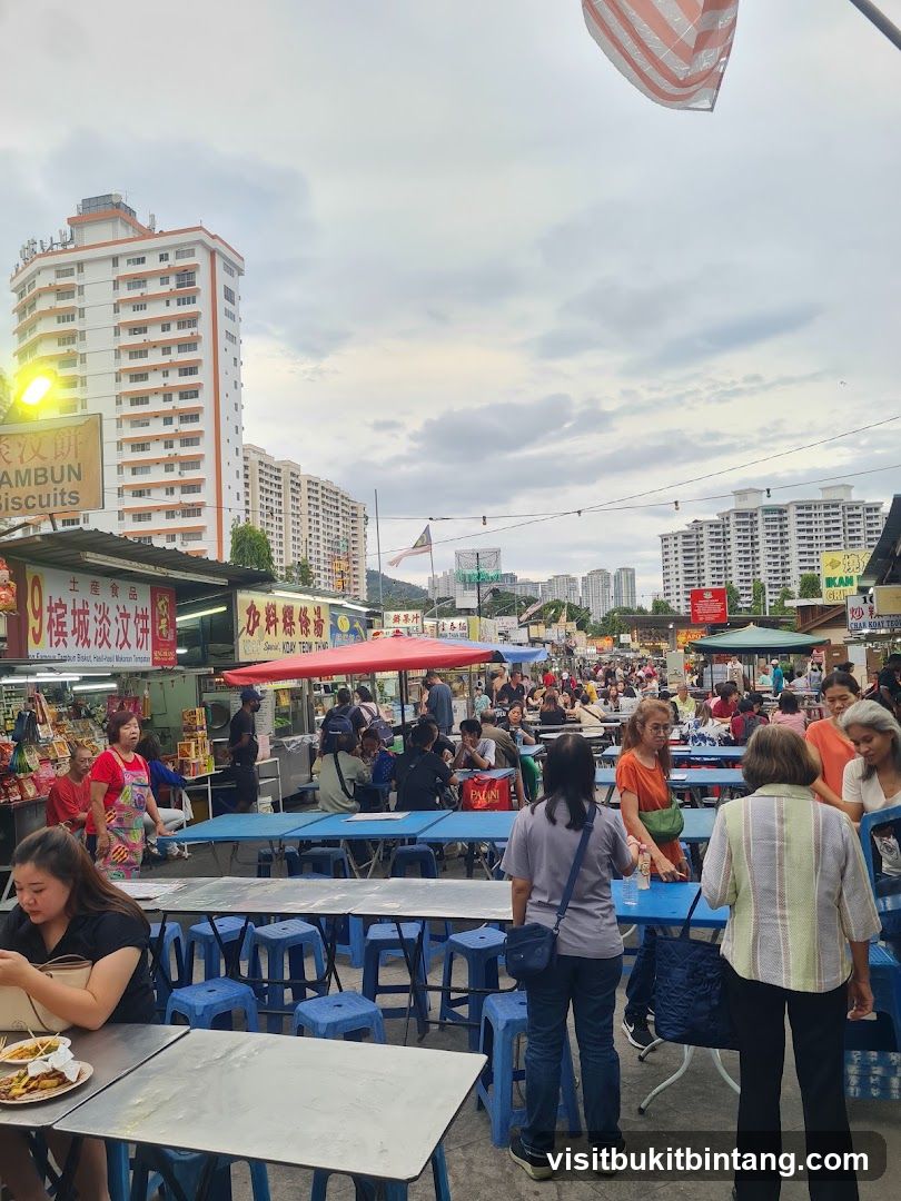 Outdoor Food Stalls