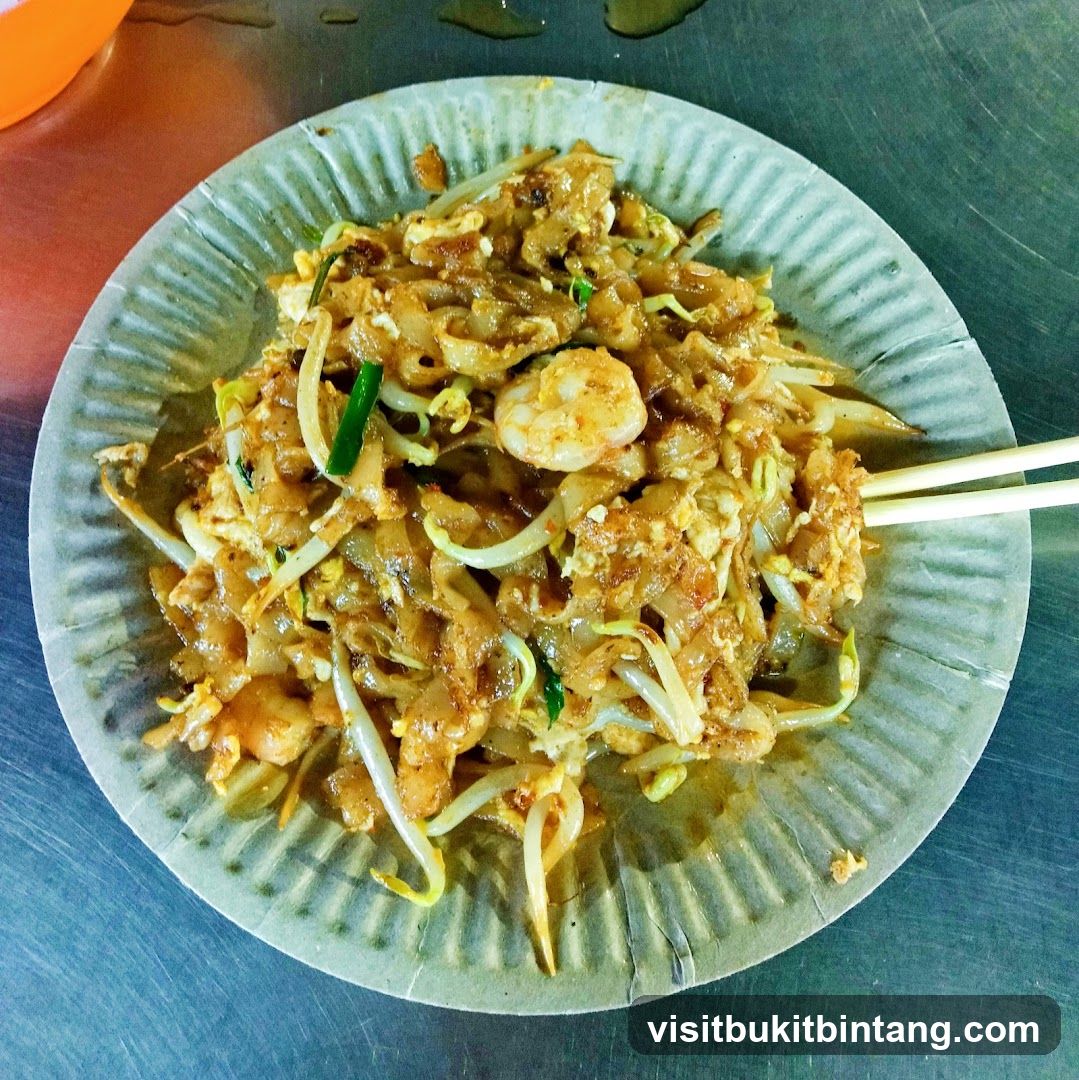 Plate of Stir-Fried Noodles