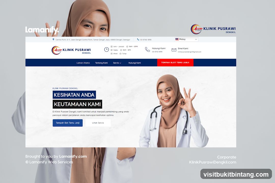 Klinik Pusrawi Dengkil Website