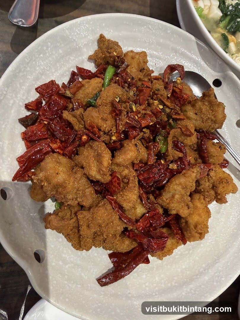 Spicy Fried Chicken with Dried Chilies