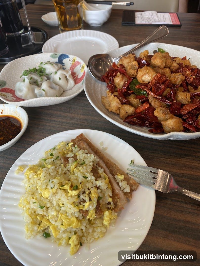 Chinese Food Spread