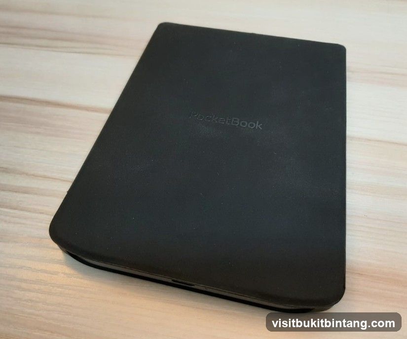 Black PocketBook E-reader