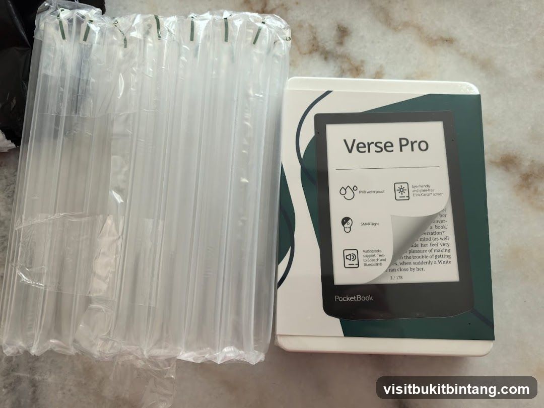 PocketBook Verse Pro E-reader Box