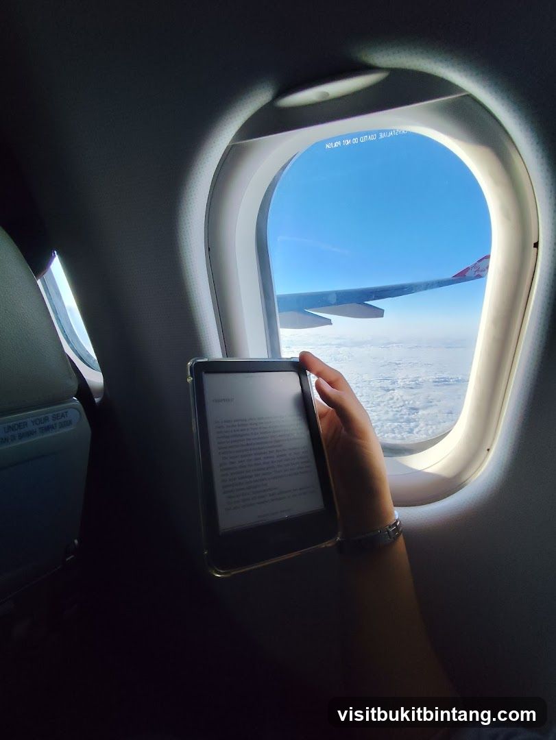 Reading on an Airplane