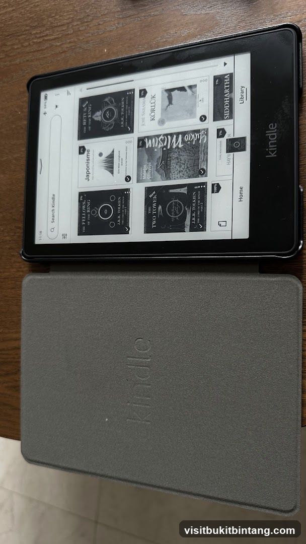 Kindle E-reader with Books