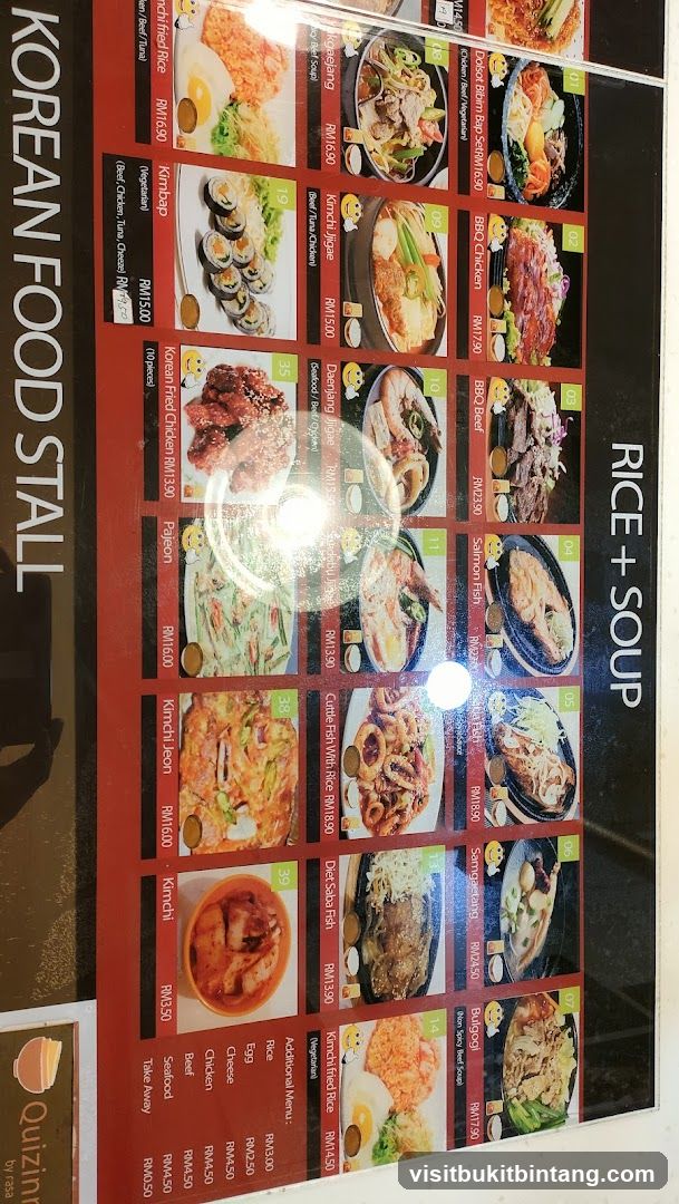 KOREAN FOOD STALL RICE + SOUP