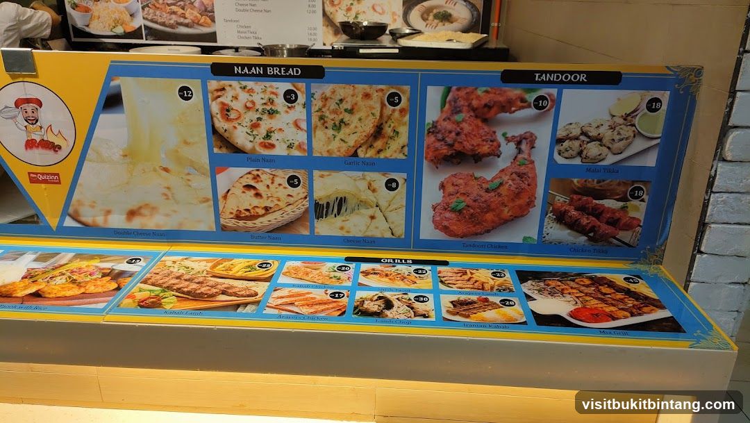 Quizinn Menu