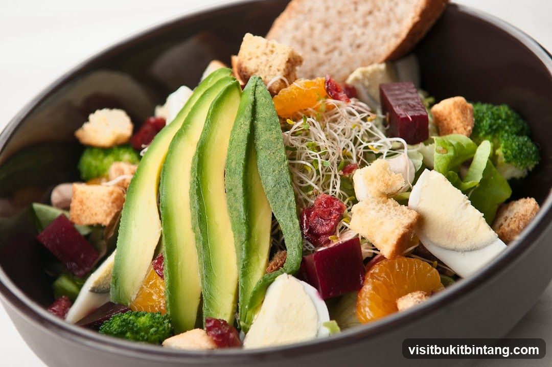 Salad in a bowl