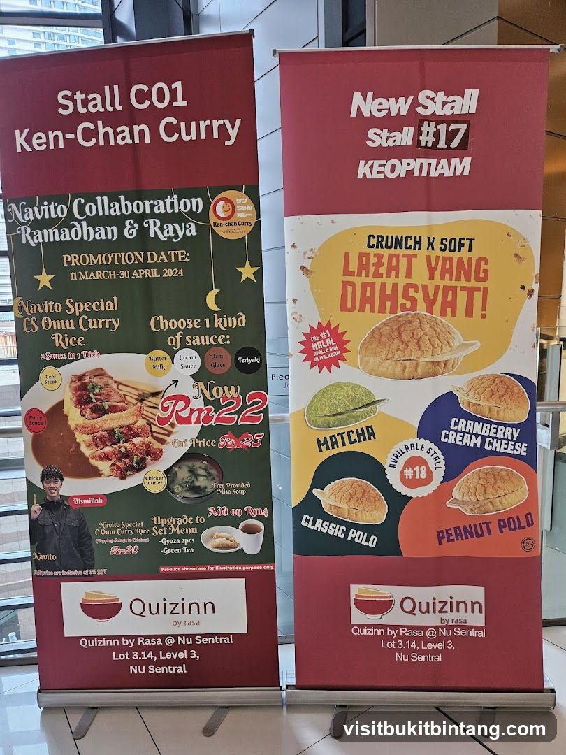 Promotional Banners for Food Stalls