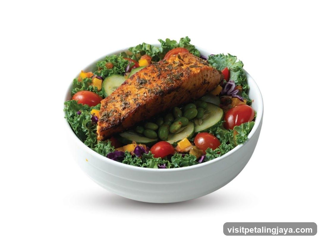 Salmon Salad Bowl