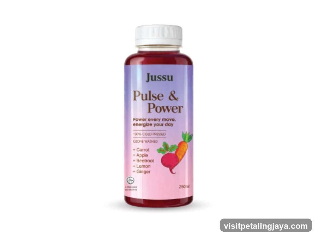 Jussu Pulse & Power Juice Bottle